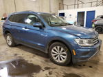 2018 Volkswagen Tiguan S Blue vin: 3VV0B7AX6JM126880