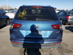 2018 Volkswagen Tiguan S Blue vin: 3VV0B7AX7JM015173