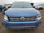 2019 Volkswagen Tiguan S Синий vin: 3VV0B7AX7KM052855