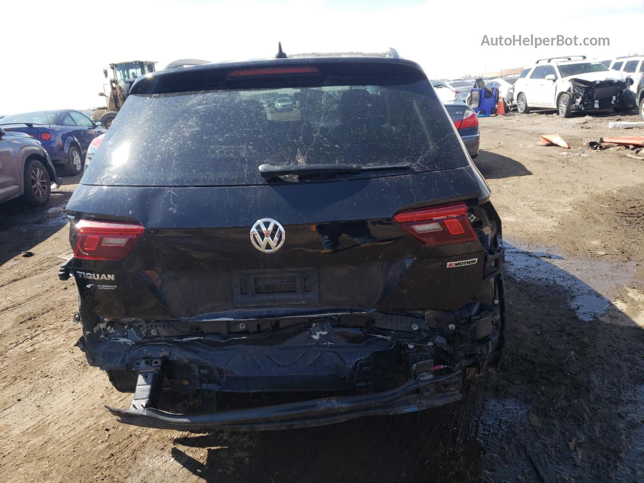 2021 Volkswagen Tiguan S Black vin: 3VV0B7AX7MM123751