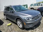 2018 Volkswagen Tiguan S Gray vin: 3VV0B7AX8JM013626