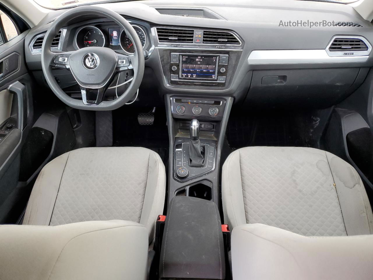 2019 Volkswagen Tiguan S Синий vin: 3VV0B7AX8KM191876