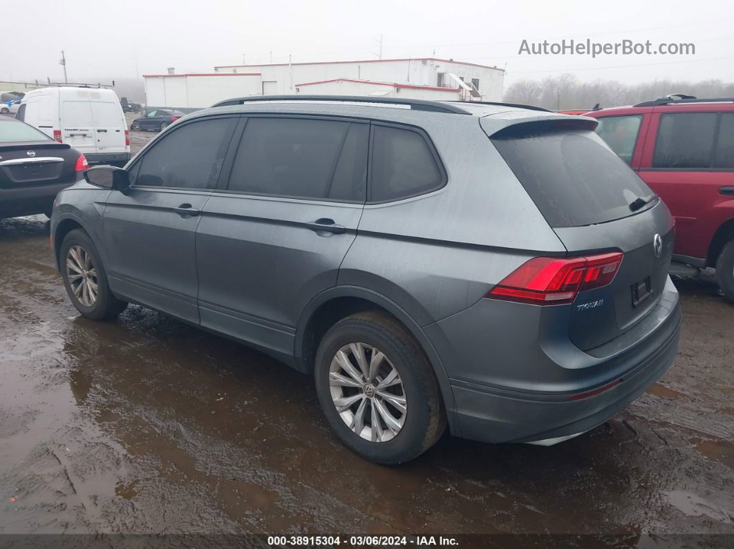 2018 Volkswagen Tiguan 2.0t S Gray vin: 3VV0B7AXXJM074797