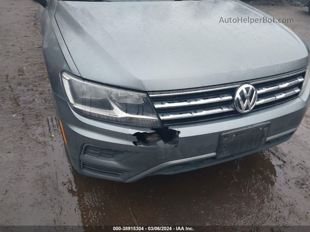 2018 Volkswagen Tiguan 2.0t S Gray vin: 3VV0B7AXXJM074797