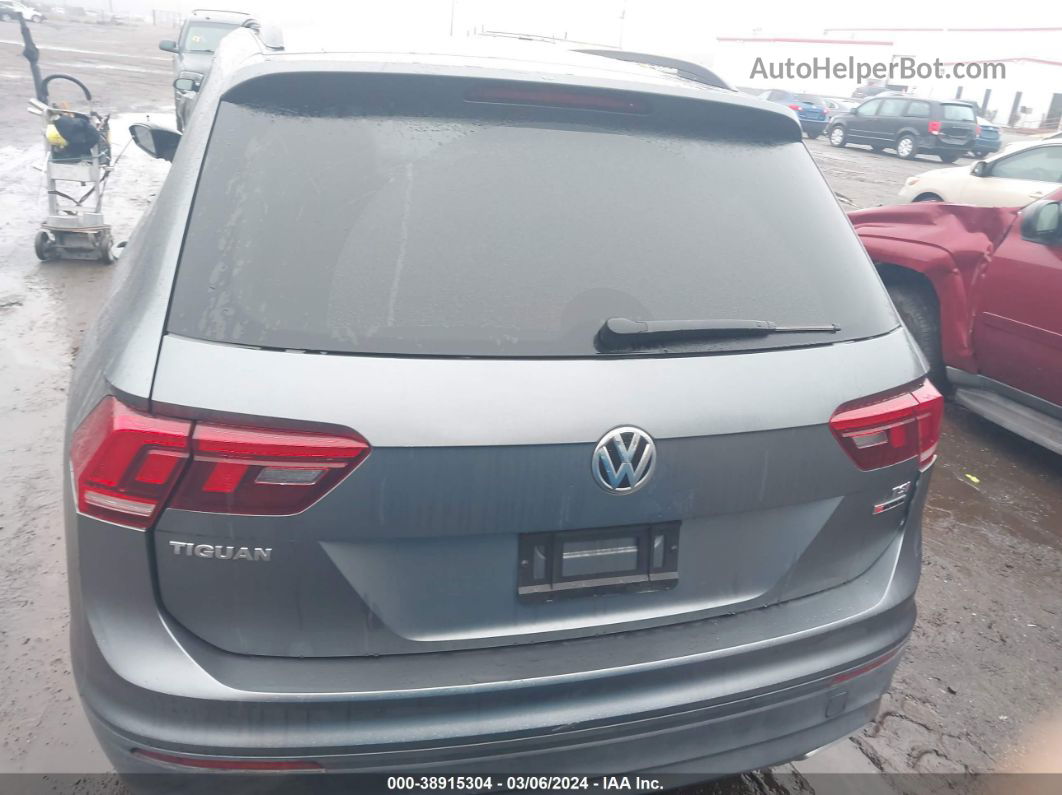 2018 Volkswagen Tiguan 2.0t S Gray vin: 3VV0B7AXXJM074797