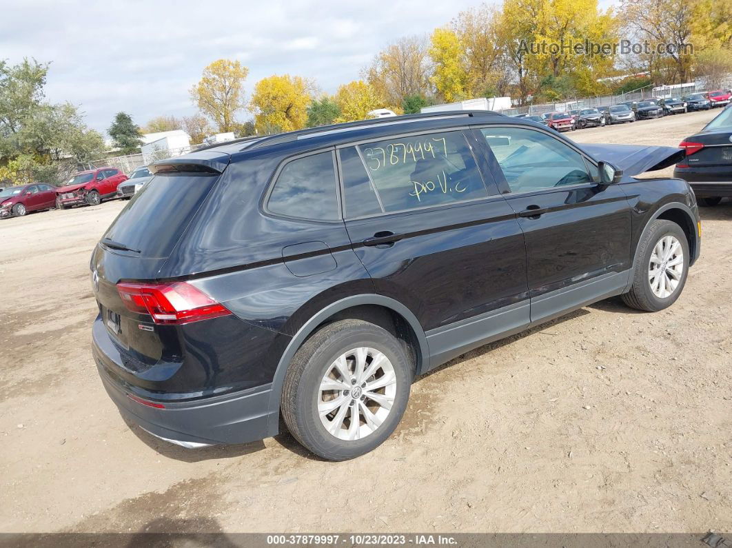 2019 Volkswagen Tiguan 2.0t S Черный vin: 3VV0B7AXXKM184508