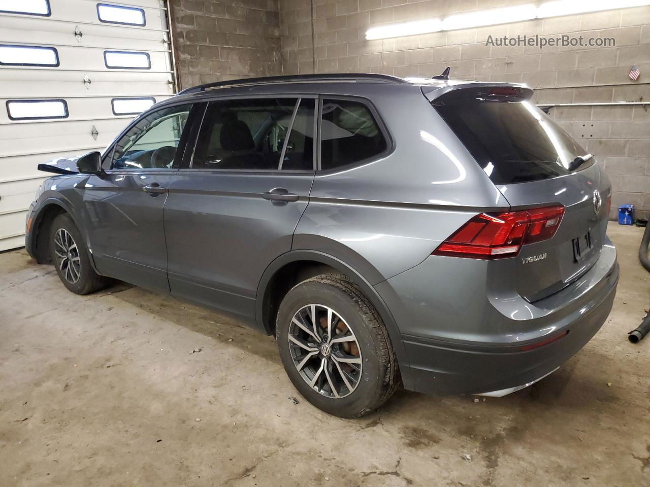 2021 Volkswagen Tiguan S Gray vin: 3VV0B7AXXMM097193