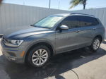 2018 Volkswagen Tiguan S Gray vin: 3VV1B7AX0JM016458