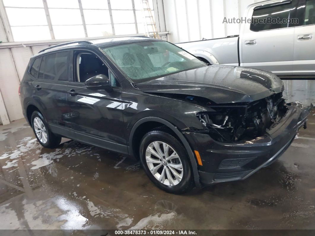 2019 Volkswagen Tiguan 2.0t S Black vin: 3VV1B7AX0KM086480