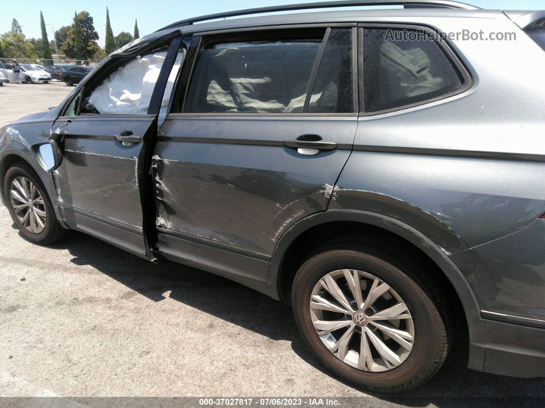 2019 Volkswagen Tiguan S Gray vin: 3VV1B7AX0KM185428