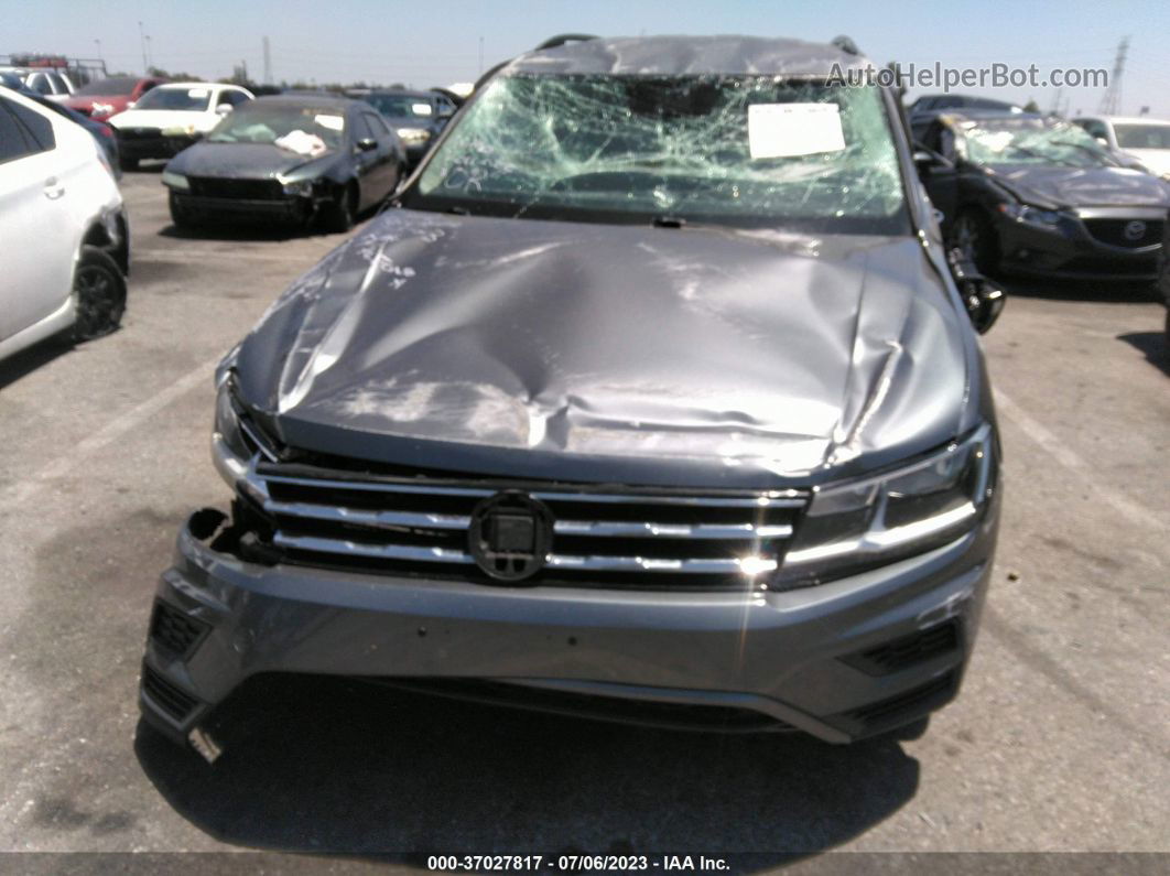 2019 Volkswagen Tiguan S Gray vin: 3VV1B7AX0KM185428