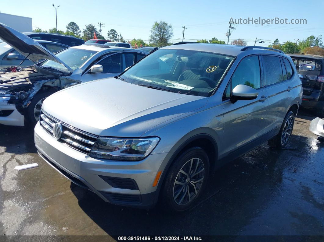 2021 Volkswagen Tiguan 2.0t S Серебряный vin: 3VV1B7AX0MM017825