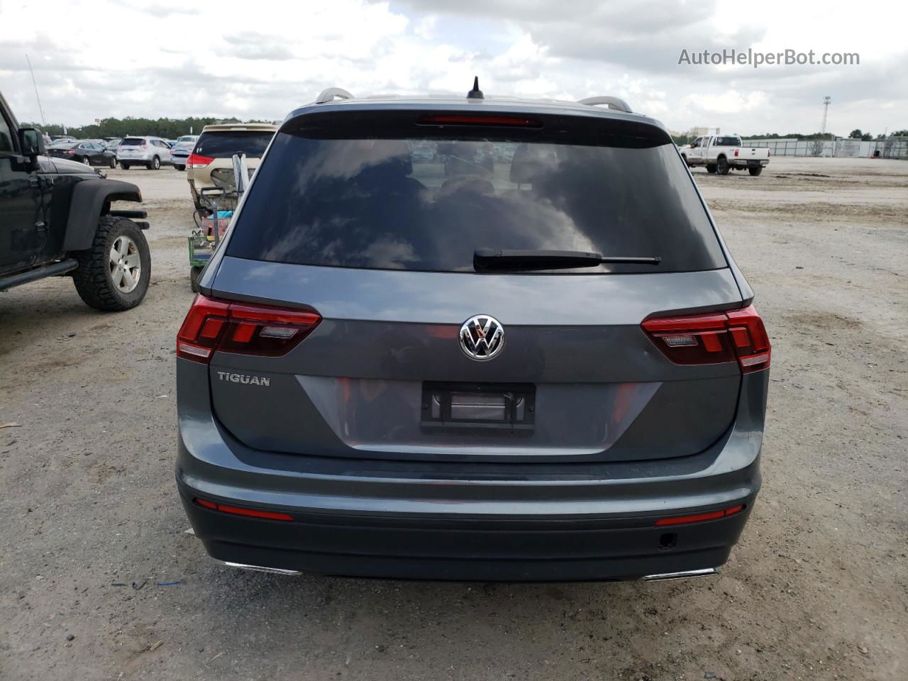 2021 Volkswagen Tiguan S Угольный vin: 3VV1B7AX0MM141304