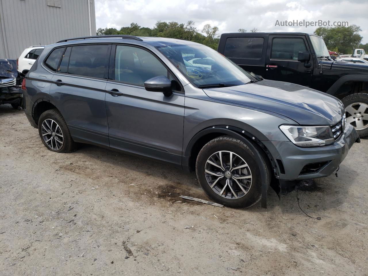 2021 Volkswagen Tiguan S Charcoal vin: 3VV1B7AX0MM141304