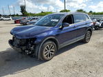 2021 Volkswagen Tiguan S Blue vin: 3VV1B7AX0MM147152