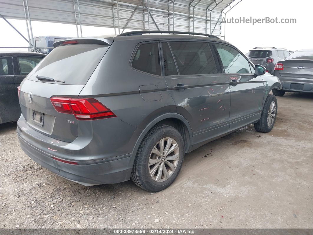 2018 Volkswagen Tiguan 2.0t S Gray vin: 3VV1B7AX1JM033835