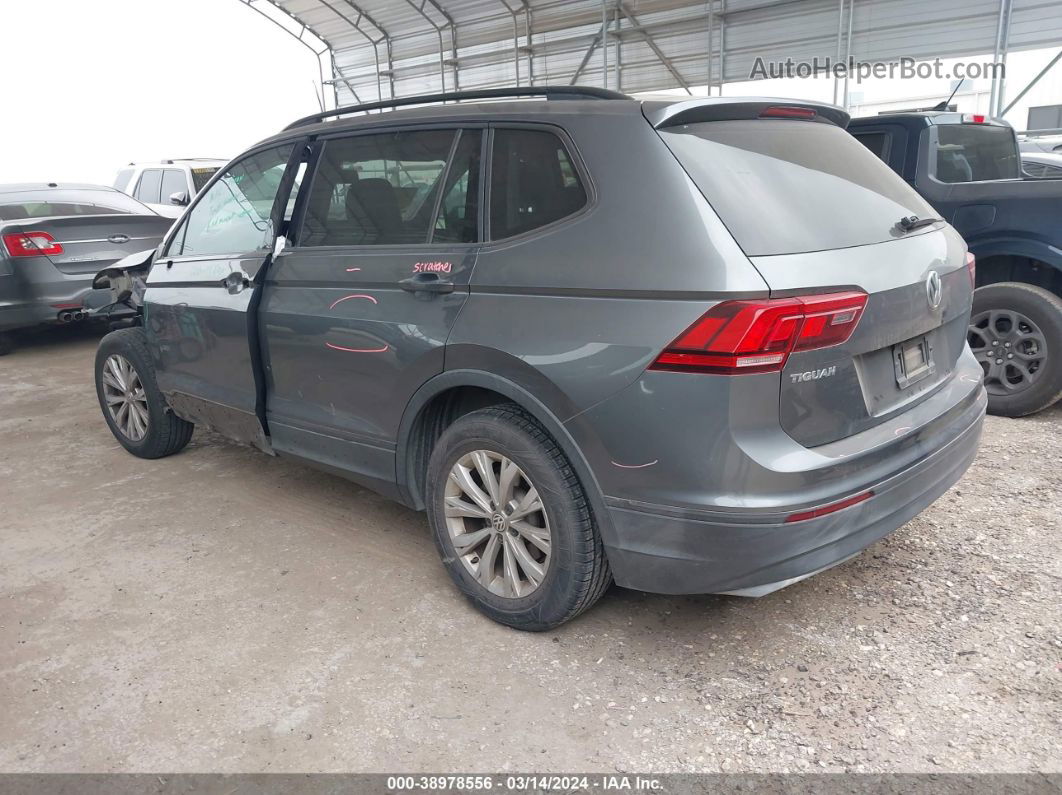 2018 Volkswagen Tiguan 2.0t S Gray vin: 3VV1B7AX1JM033835