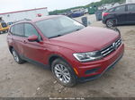 2018 Volkswagen Tiguan 2.0t S Red vin: 3VV1B7AX1JM124944