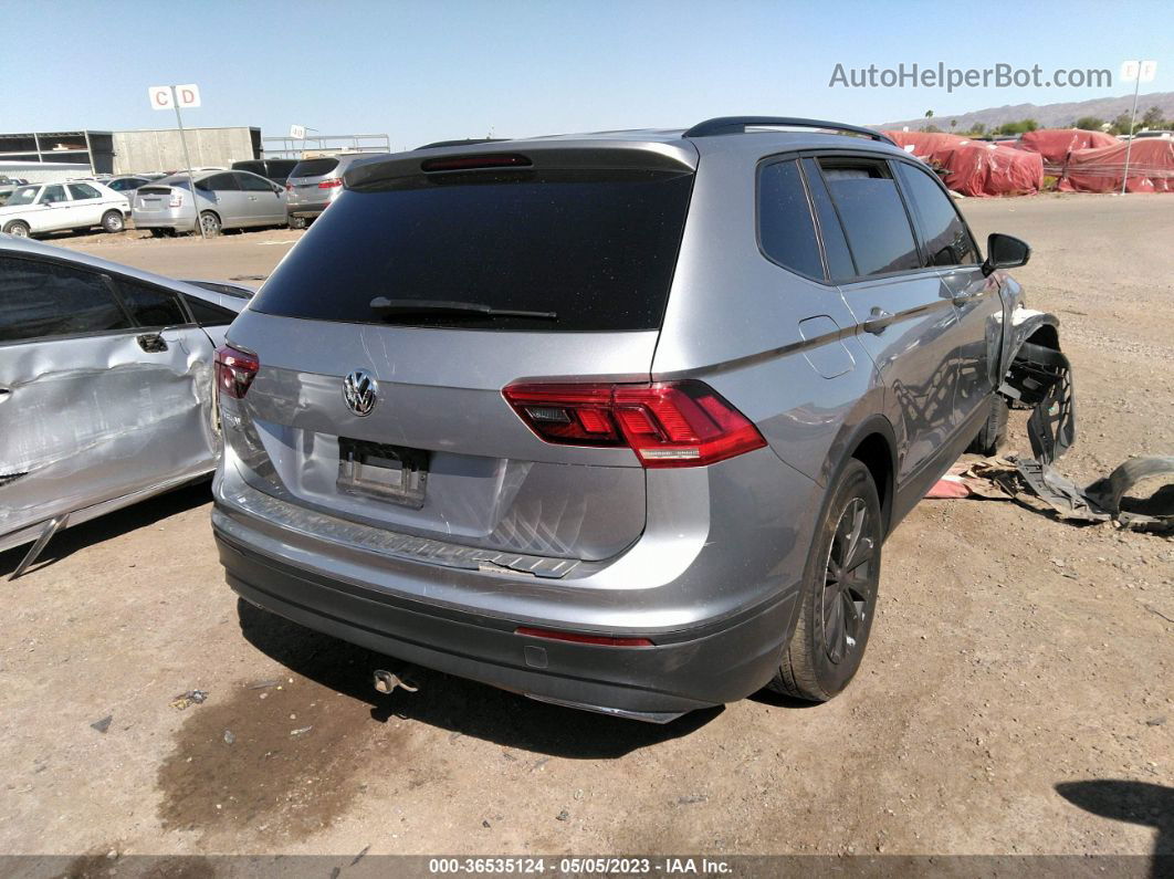 2019 Volkswagen Tiguan S Серебряный vin: 3VV1B7AX2KM142175