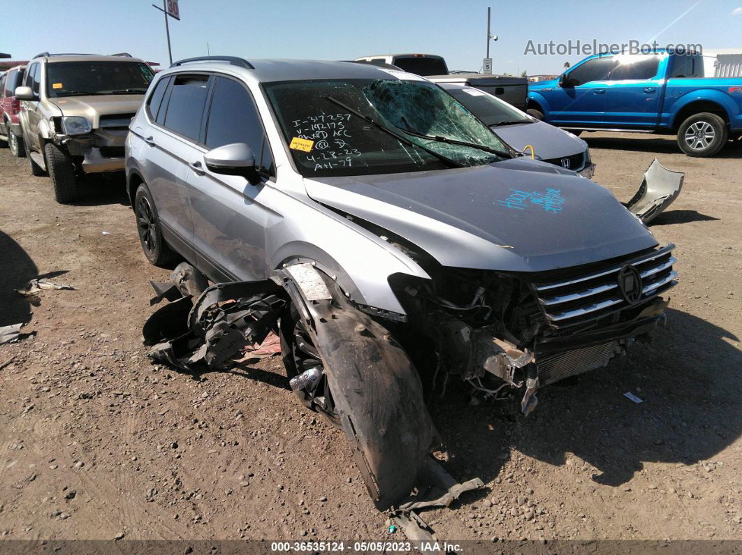 2019 Volkswagen Tiguan S Серебряный vin: 3VV1B7AX2KM142175