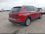 2019 Volkswagen Tiguan 2.0t S Red vin: 3VV1B7AX2KM171272