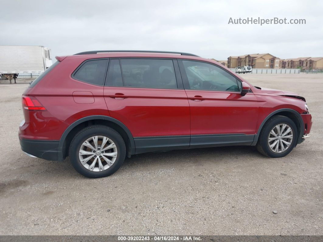 2019 Volkswagen Tiguan 2.0t S Красный vin: 3VV1B7AX2KM171272