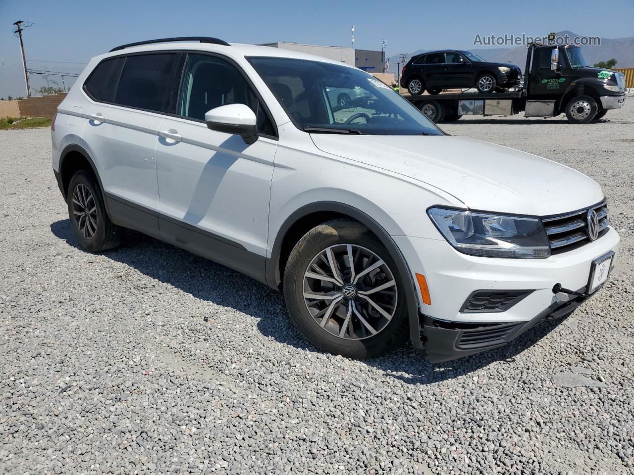 2021 Volkswagen Tiguan S White vin: 3VV1B7AX2MM126559