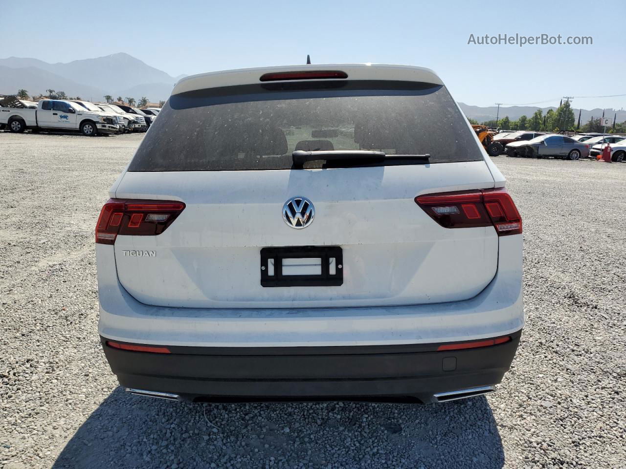 2021 Volkswagen Tiguan S White vin: 3VV1B7AX2MM126559