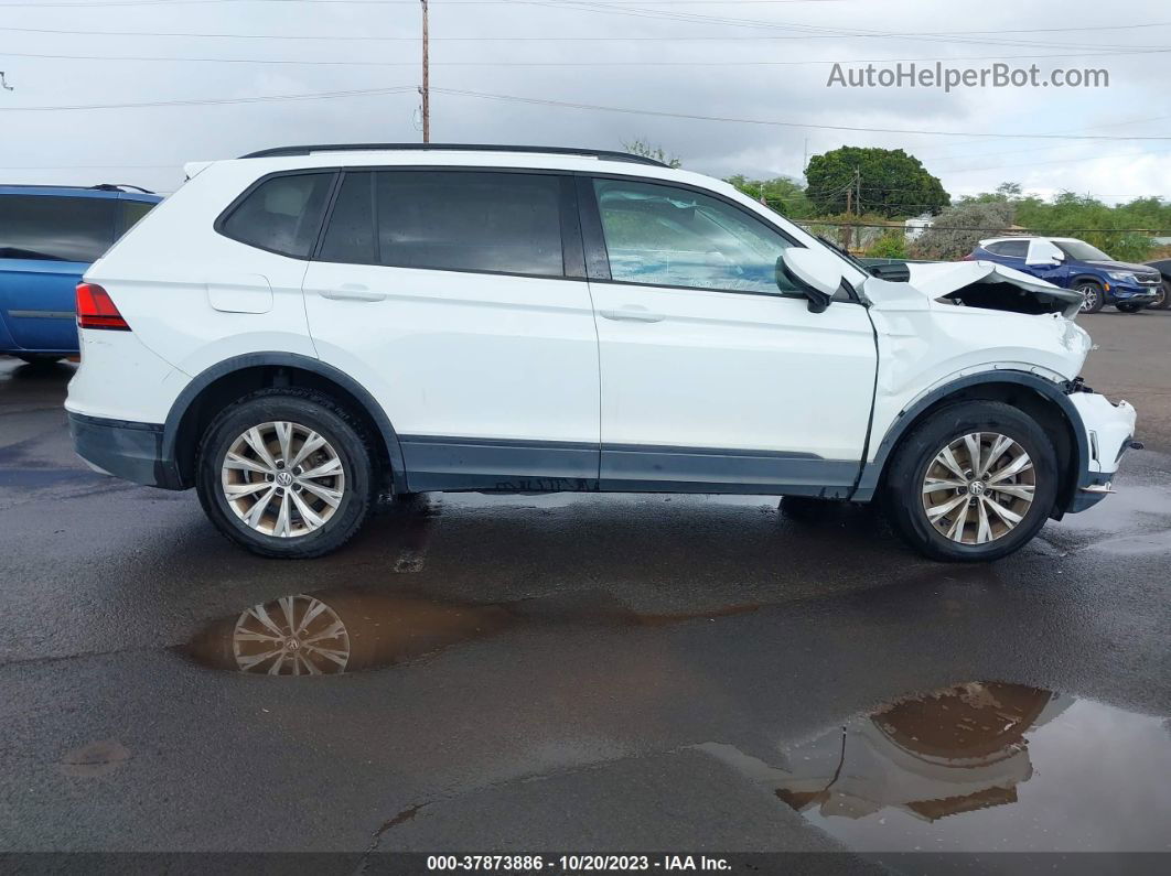 2018 Volkswagen Tiguan 2.0t S White vin: 3VV1B7AX3JM056856