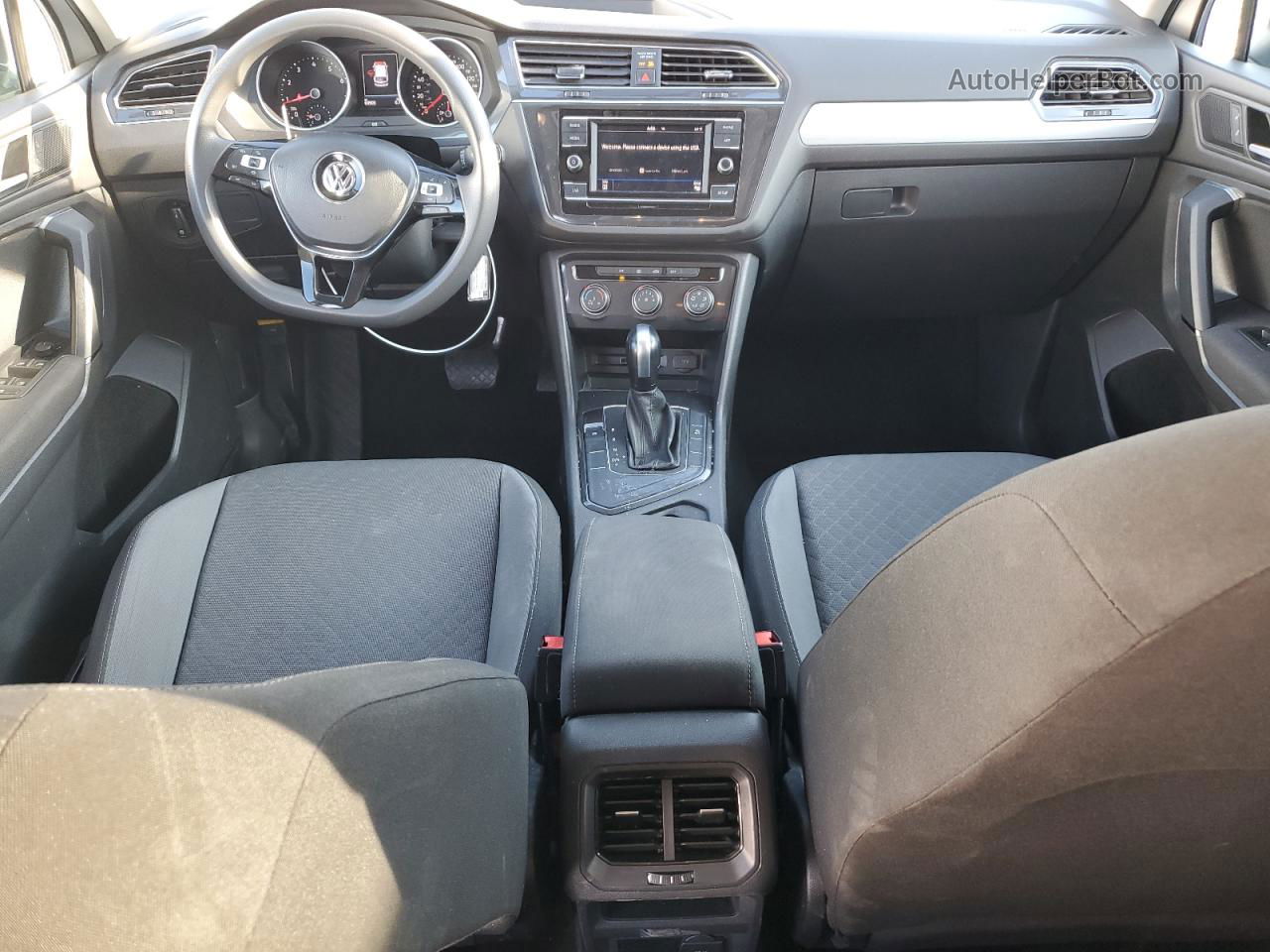 2019 Volkswagen Tiguan S White vin: 3VV1B7AX3KM042120