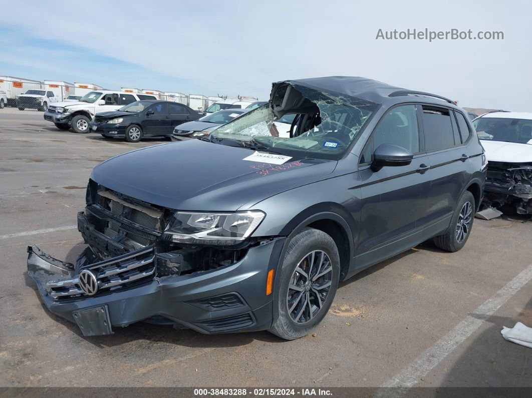 2021 Volkswagen Tiguan 2.0t S Gray vin: 3VV1B7AX3MM011534