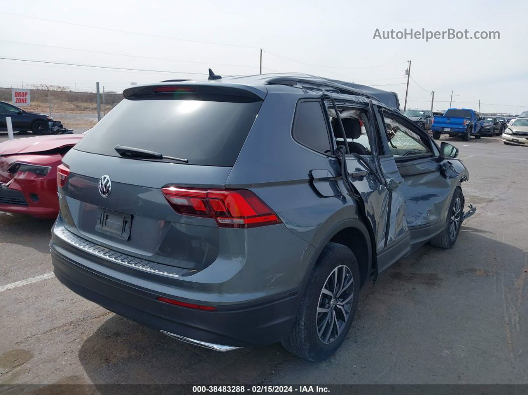 2021 Volkswagen Tiguan 2.0t S Gray vin: 3VV1B7AX3MM011534