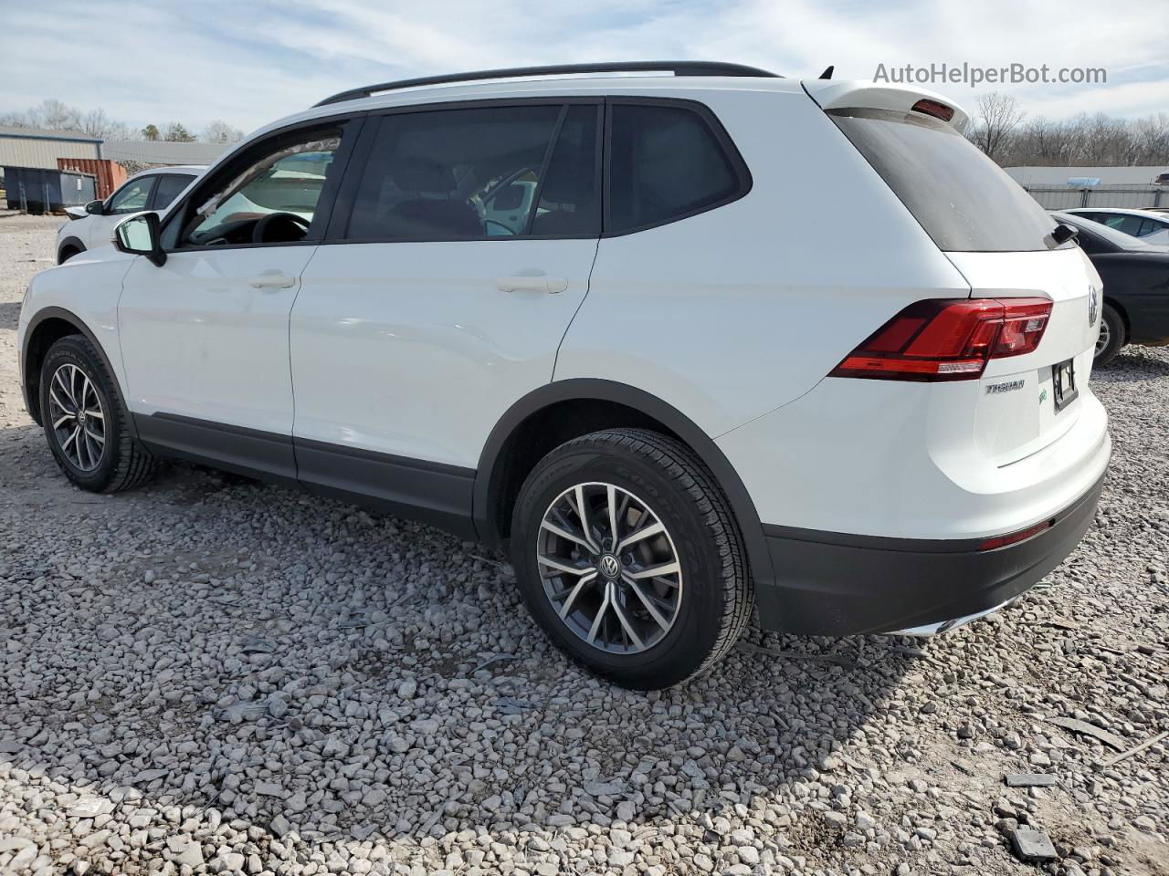 2021 Volkswagen Tiguan S White vin: 3VV1B7AX3MM033954