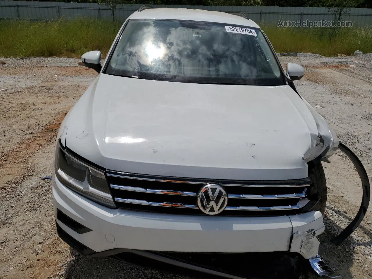 2021 Volkswagen Tiguan S White vin: 3VV1B7AX3MM116753