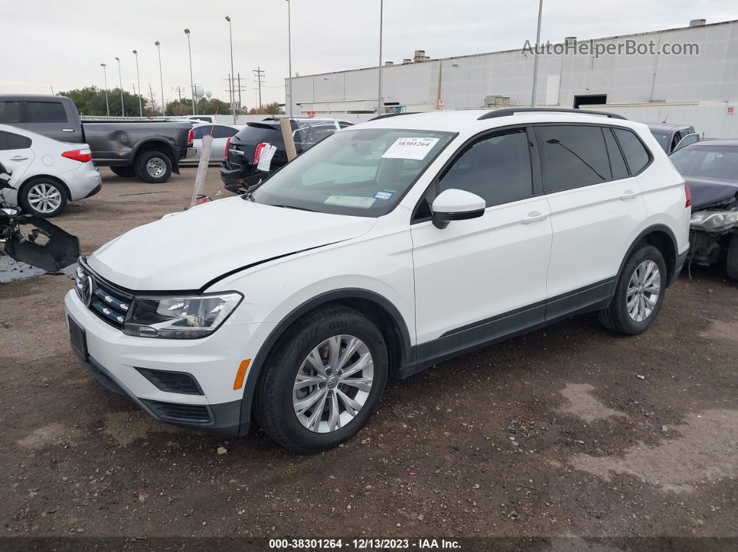 2019 Volkswagen Tiguan 2.0t S White vin: 3VV1B7AX4KM060996