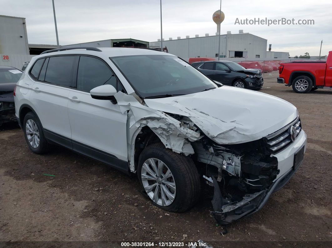 2019 Volkswagen Tiguan 2.0t S White vin: 3VV1B7AX4KM060996