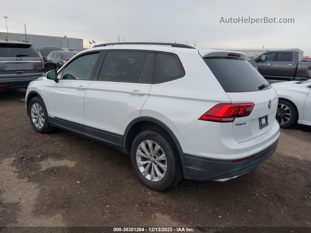 2019 Volkswagen Tiguan 2.0t S White vin: 3VV1B7AX4KM060996