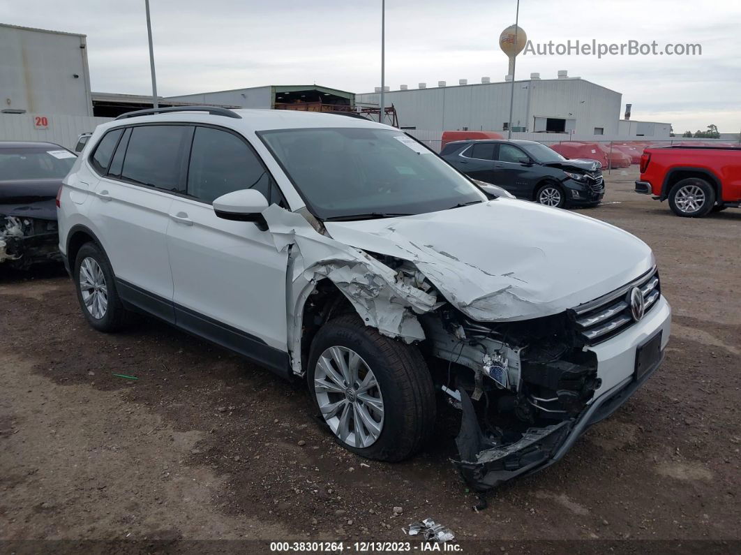 2019 Volkswagen Tiguan 2.0t S White vin: 3VV1B7AX4KM060996