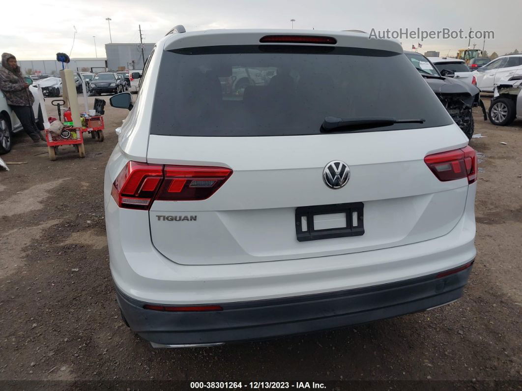 2019 Volkswagen Tiguan 2.0t S White vin: 3VV1B7AX4KM060996