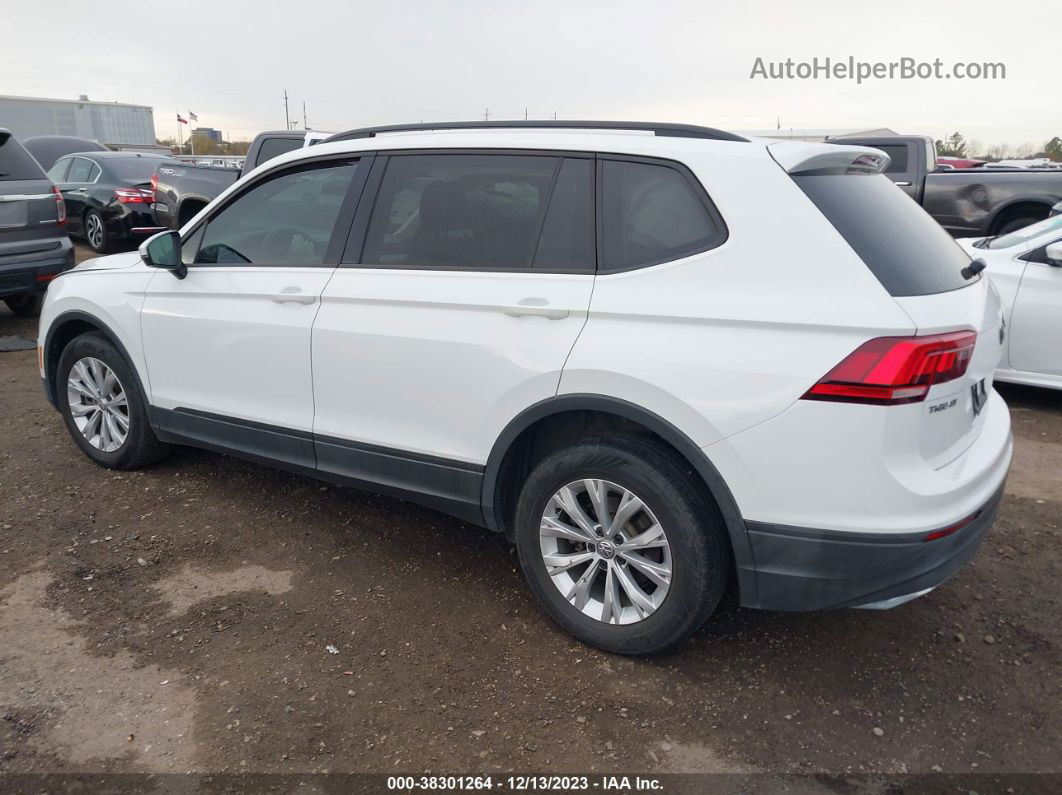 2019 Volkswagen Tiguan 2.0t S White vin: 3VV1B7AX4KM060996