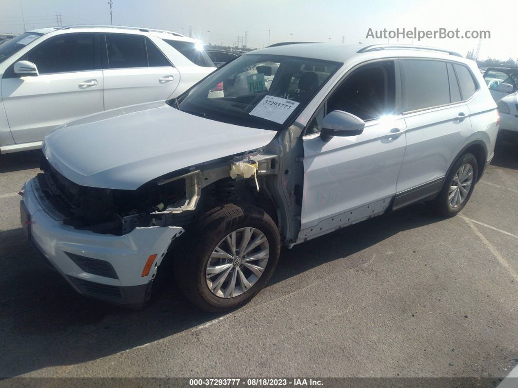 2019 Volkswagen Tiguan S White vin: 3VV1B7AX4KM068922