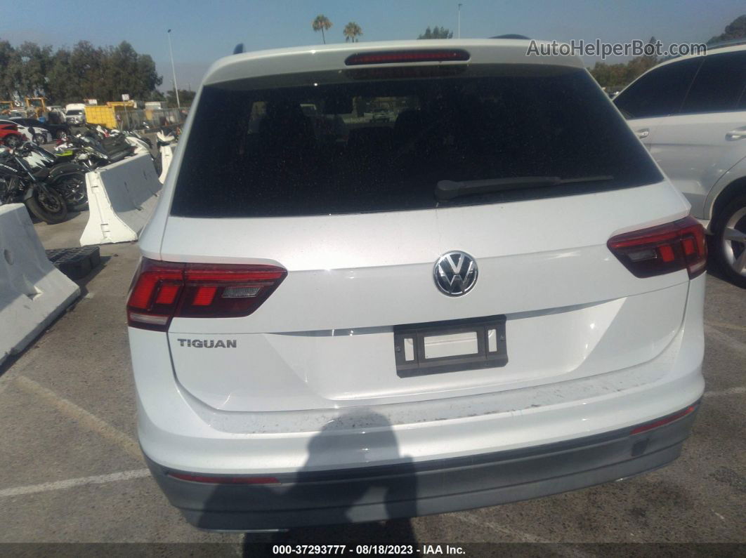 2019 Volkswagen Tiguan S White vin: 3VV1B7AX4KM068922