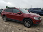 2019 Volkswagen Tiguan S Maroon vin: 3VV1B7AX4KM197680