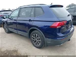 2021 Volkswagen Tiguan 2.0t S Dark Blue vin: 3VV1B7AX4MM033543