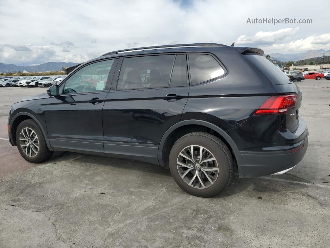 2021 Volkswagen Tiguan S Black vin: 3VV1B7AX4MM045692