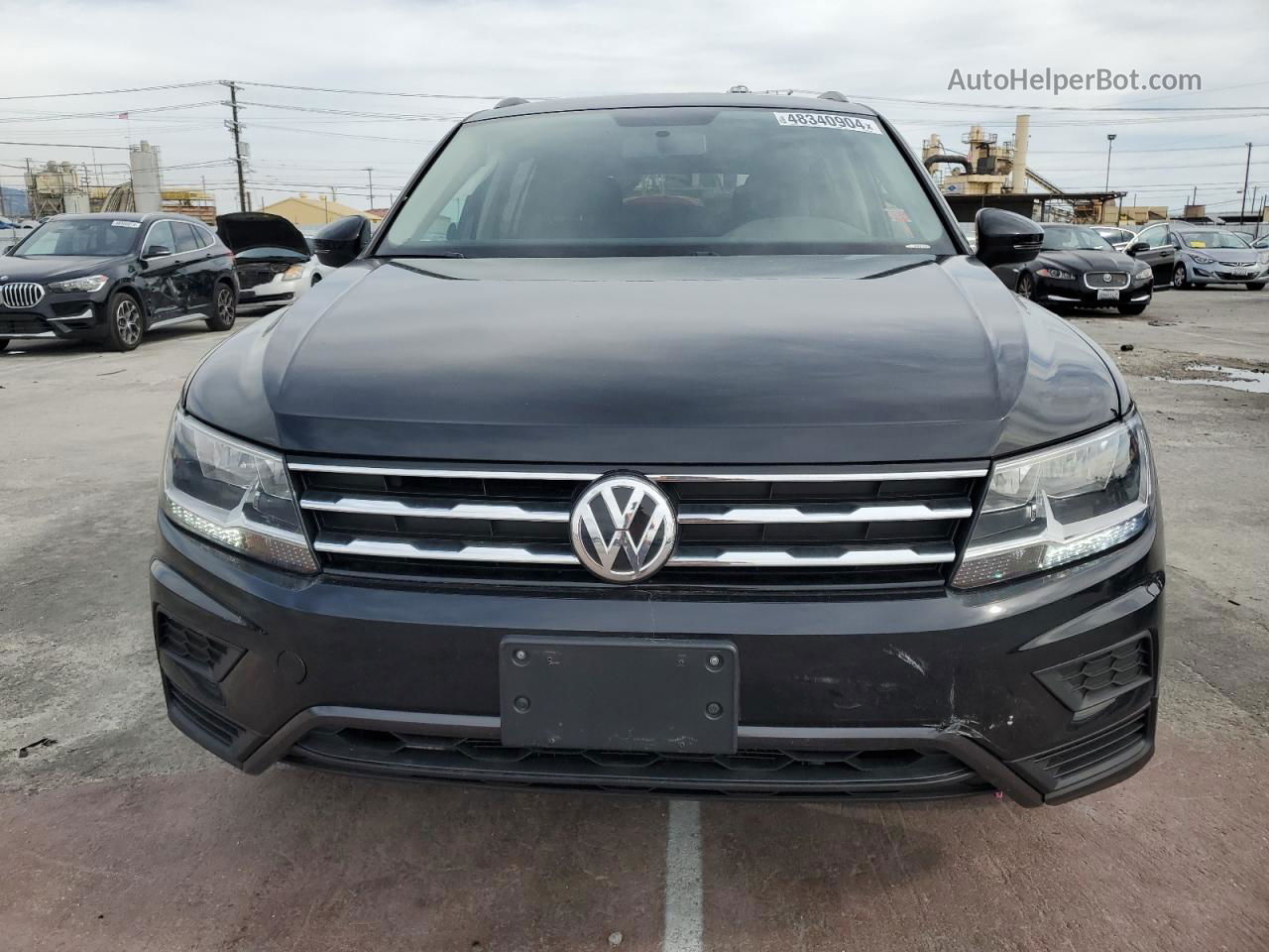 2021 Volkswagen Tiguan S Black vin: 3VV1B7AX4MM045692