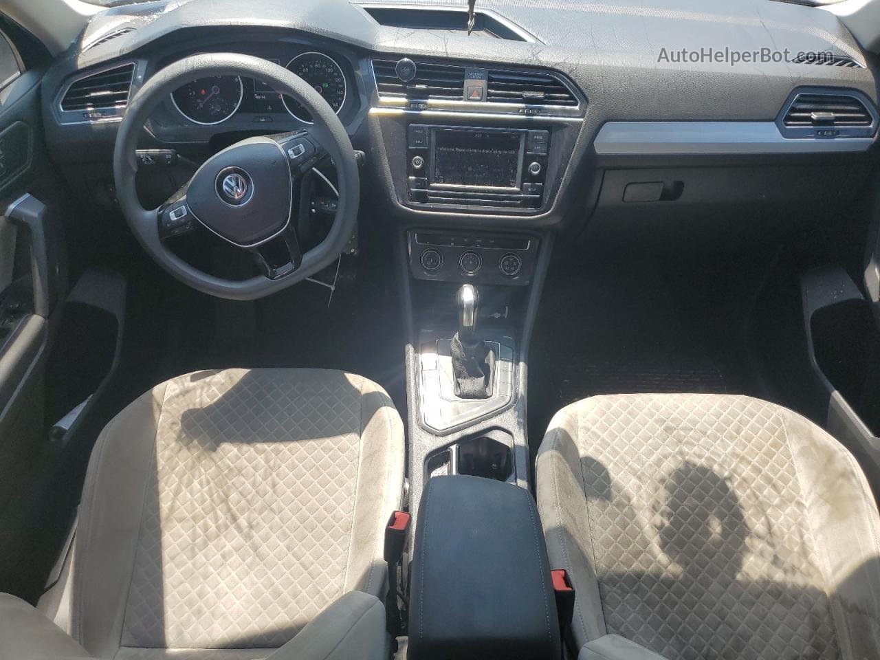 2019 Volkswagen Tiguan S Black vin: 3VV1B7AX5KM174764