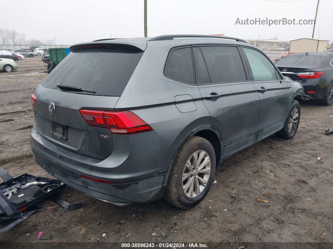 2018 Volkswagen Tiguan 2.0t S Серый vin: 3VV1B7AX6JM037282