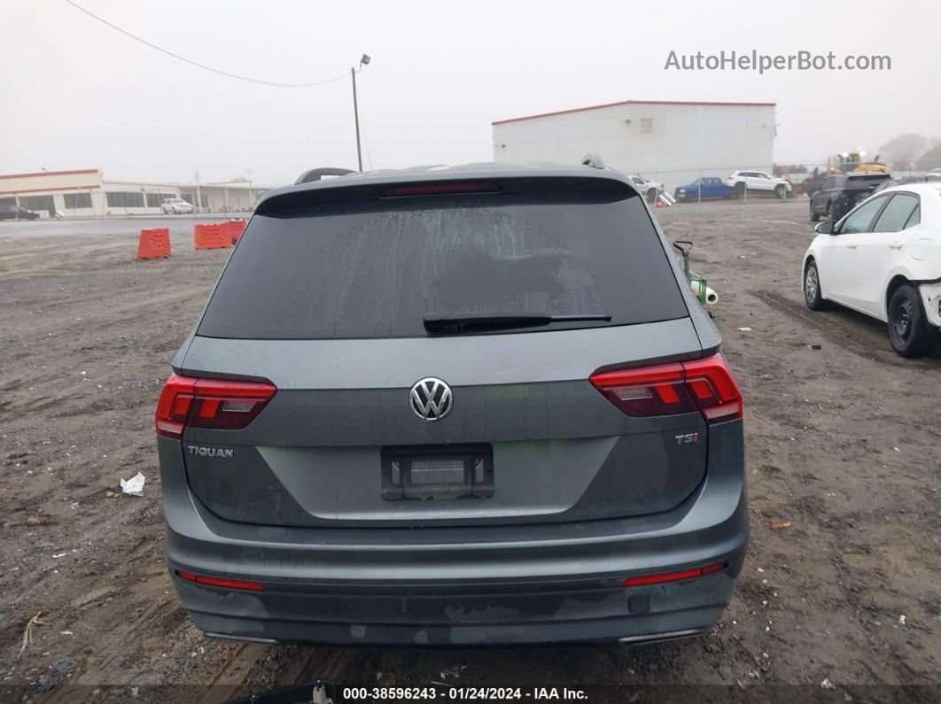 2018 Volkswagen Tiguan 2.0t S Gray vin: 3VV1B7AX6JM037282