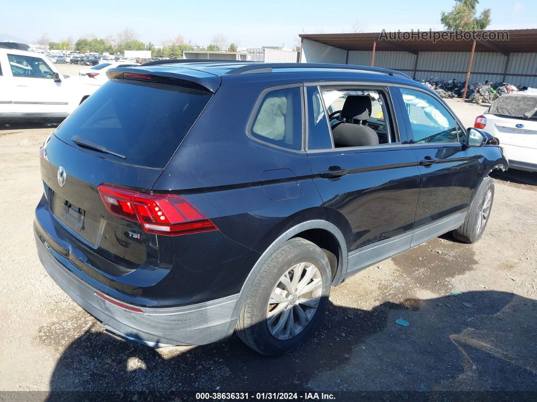 2018 Volkswagen Tiguan 2.0t S Black vin: 3VV1B7AX6JM087728